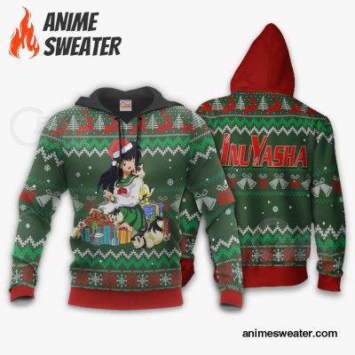 Kagome Ugly Christmas Sweater Inuyasha Anime Xmas Gift VA11