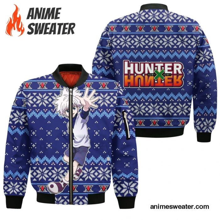 Killua Ugly Christmas Sweater Hunter X Hunter Anime Xmas Gift Custom Clothes