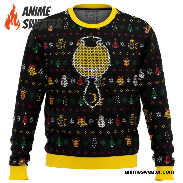 Koro Sensei Assassination Classroom Ugly Christmas Sweater