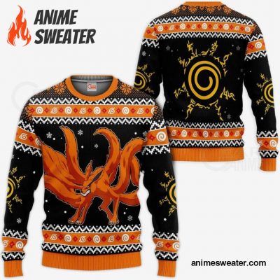 Kurama Nine Tails Ugly Christmas Sweater Anime Xmas Gift VA10