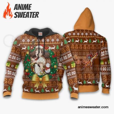 Lady Diane Ugly Christmas Sweater Seven Deadly Sins Xmas Gift VA11