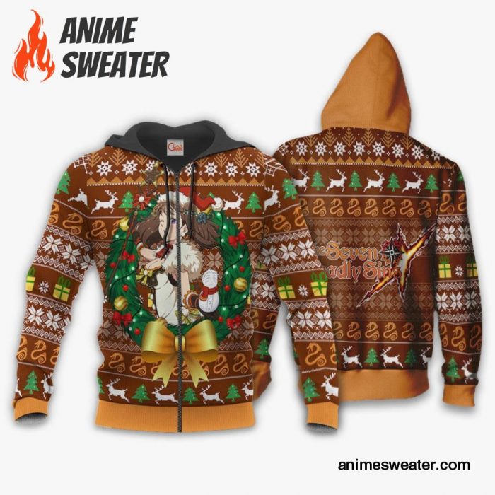 Lady Diane Ugly Christmas Sweater Seven Deadly Sins Xmas Gift VA11