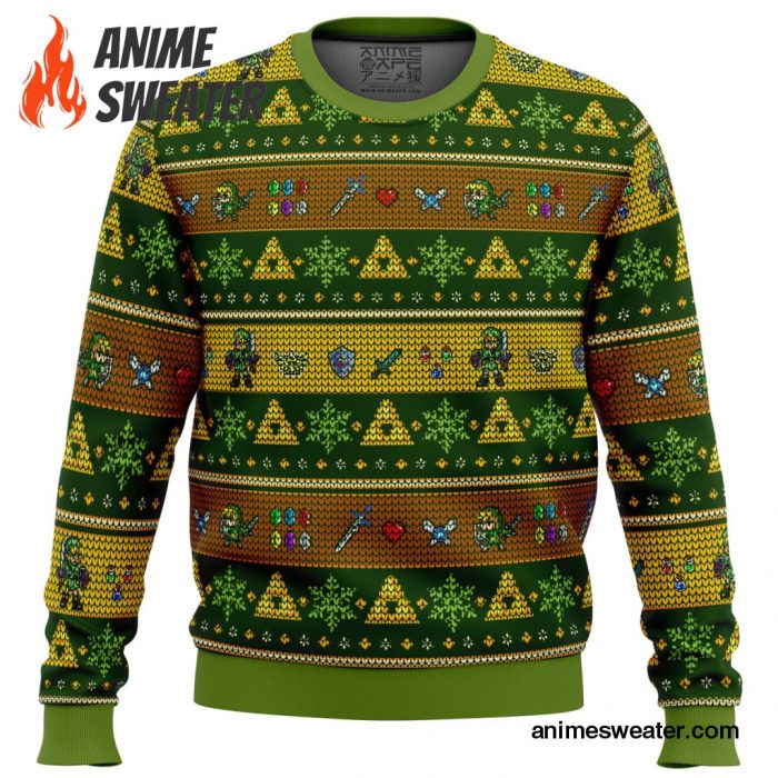 Link Adventure Legend of Zelda Ugly Christmas Sweater