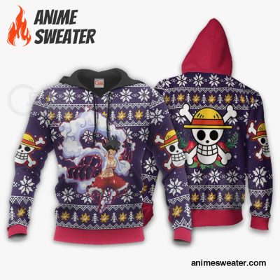 Luffy Gear 4 Ugly Christmas Sweater One Piece Anime Xmas Gift VA10