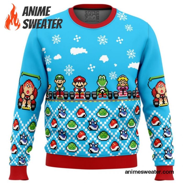 Mario Kart Ugly Christmas Sweater