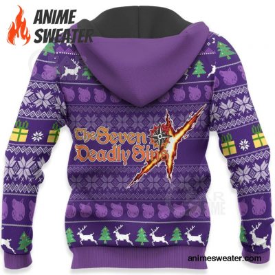 Merlin Ugly Christmas Sweater Seven Deadly Sins Xmas Gift VA11