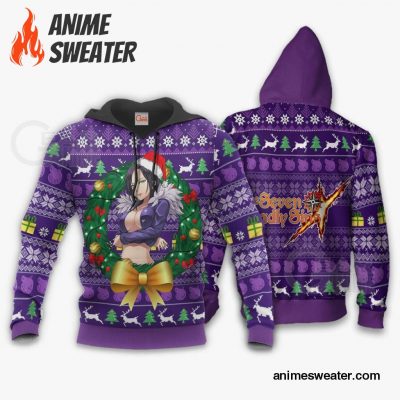 Merlin Ugly Christmas Sweater Seven Deadly Sins Xmas Gift VA11