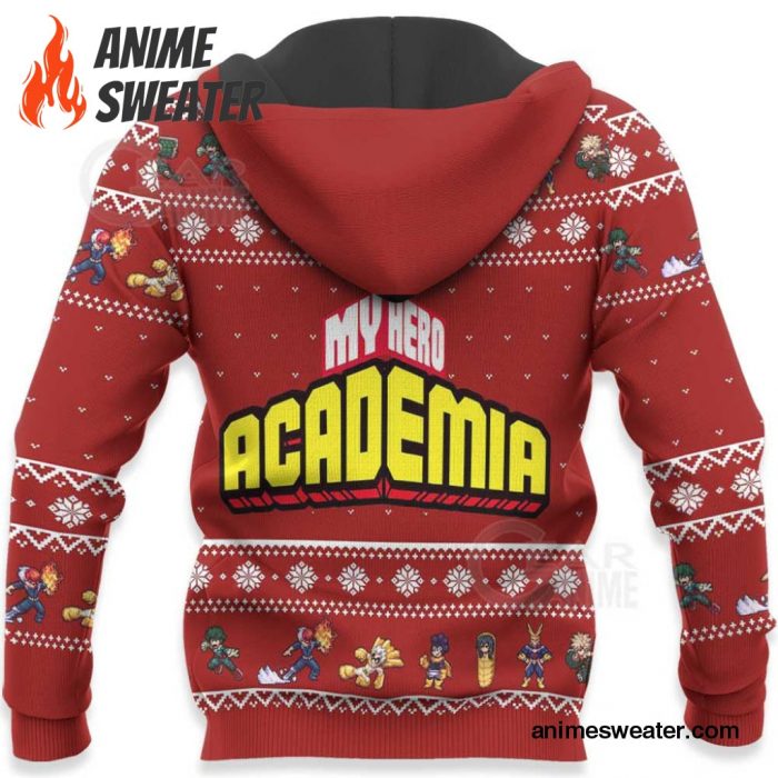 My Hero Academia Ugly Christmas Sweater Anime Custom Xmas Gift VA09