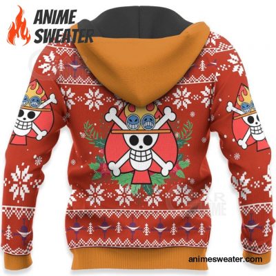 Portgas Ace Ugly Christmas Sweater One Piece Anime Xmas Gift VA10