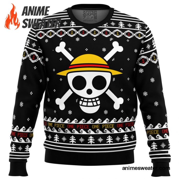 One Piece Straw Hat Pirates Christmas Ugly Christmas Sweater