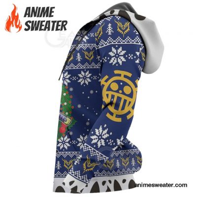 Trafalgar Law Ugly Christmas Sweater One Piece Anime Xmas Gift VA10