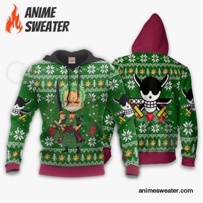 Zoro Ugly Christmas Sweater One Piece Anime Xmas Gift VA10