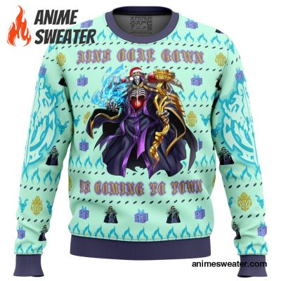 Overlord Ainz Ooal Gown Ugly Christmas Sweater