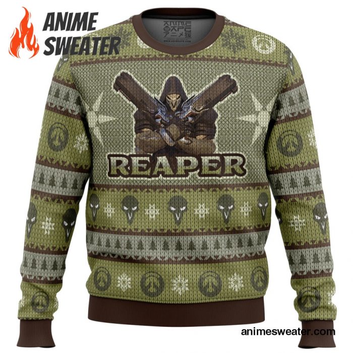 Overwatch The Reaper Ugly Christmas Sweater