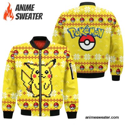 Pikachu Pokemon Ugly Christmas Sweater Custom Xmas Gift