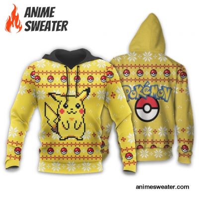 Pikachu Pokemon Ugly Christmas Sweater Custom Xmas Gift