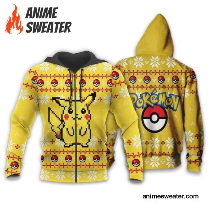 Pikachu Pokemon Ugly Christmas Sweater Custom Xmas Gift