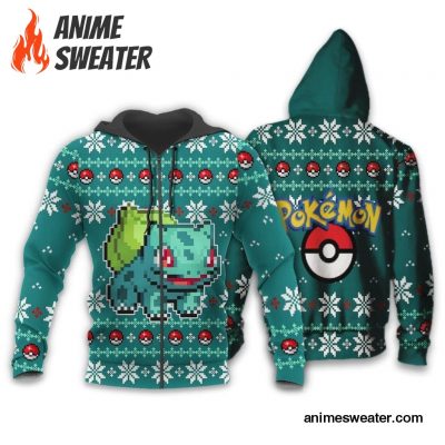 Pokemon Bulbasaur Ugly Christmas Sweater Custom Xmas Gift