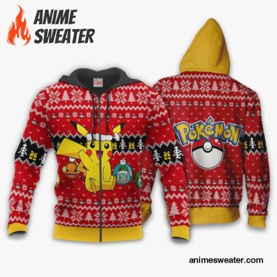 Cute Pikachu Ugly Christmas Sweater Pokemon Anime Xmas Gift