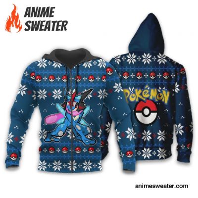 Pokemon Greninja Ugly Christmas Sweater Custom Xmas Gift