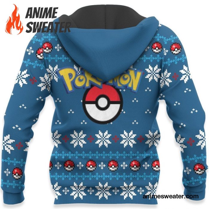 Pokemon Ugly Christmas Sweater Custom Lucario Xmas Gift Clothes