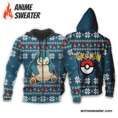 Pokemon Snorlax Ugly Christmas Sweater Custom Xmas Gift