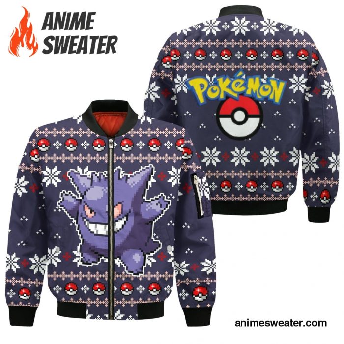 Pokemon Ugly Christmas Sweater Custom Gengar Xmas Gift