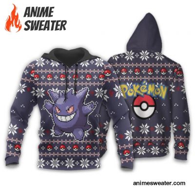 Pokemon Ugly Christmas Sweater Custom Gengar Xmas Gift