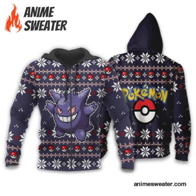 Pokemon Ugly Christmas Sweater Custom Gengar Xmas Gift