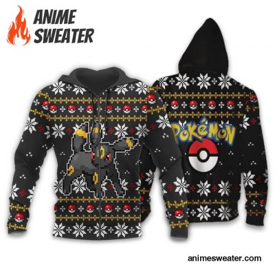 Pokemon Umbreon Ugly Christmas Sweater Custom Xmas Gift