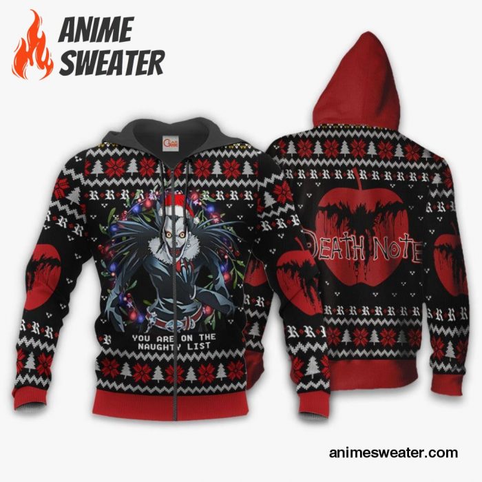 Ryuk Ugly Christmas Sweater Death Note Anime Xmas Gift VA11