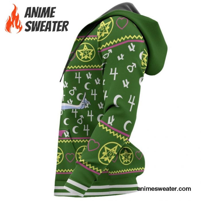 Sailor Jupiter Ugly Christmas Sweater Sailor Moon Anime Xmas Gifts Idea