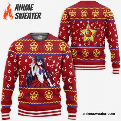 Sailor Mars Ugly Christmas Sweater Sailor Moon Anime Xmas Gifts Idea