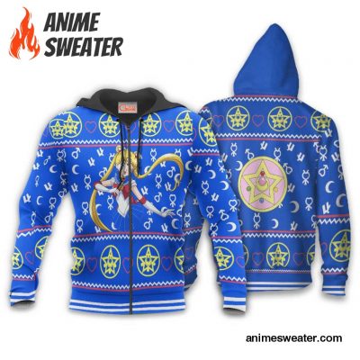 Sailor Ugly Christmas Sweater Sailor Anime Xmas Gifts Idea