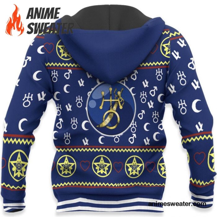 Sailor Uranus Ugly Christmas Sweater Sailor Moon Anime Xmas Gifts Idea