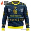 Say Cheese Among Us Ugly Christmas Sweater