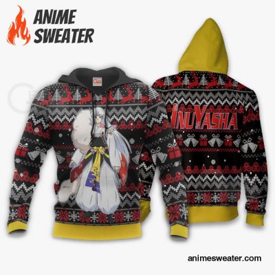 Sesshomaru Ugly Christmas Sweater Inuyasha Anime Xmas Gift VA11