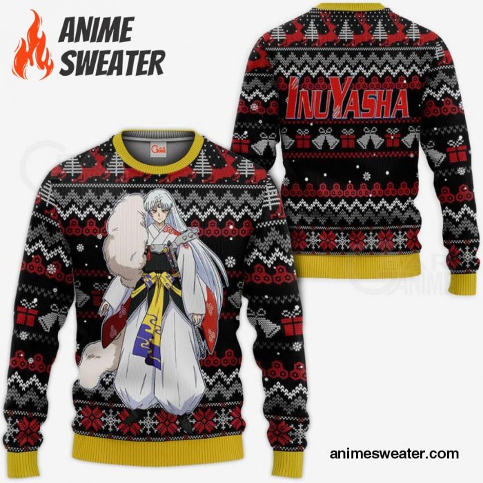 Sesshomaru Ugly Christmas Sweater Inuyasha Anime Xmas Gift VA11