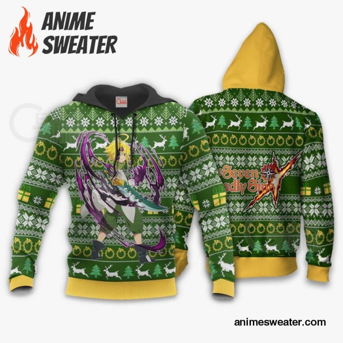 Meliodas Devil Ugly Christmas Sweater Seven Deadly Sins Xmas Gift VA11