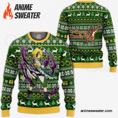 Meliodas Devil Ugly Christmas Sweater Seven Deadly Sins Xmas Gift VA11