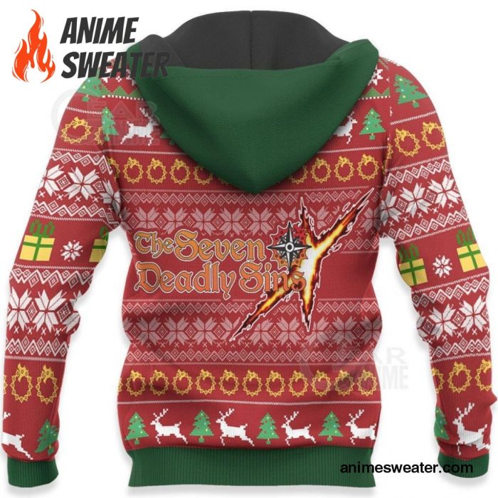 Meliodas Ugly Christmas Sweater Seven Deadly Sins Xmas Gift VA11