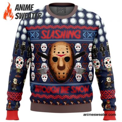 Jason Vorhees Friday the 13th Ugly Christmas Sweater