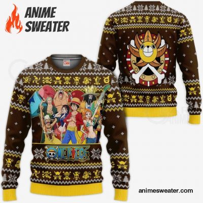 Straw Hat Pirates Ugly Christmas Sweater One Piece Anime Xmas Gift VA10