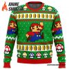 Super Mario Jump Ugly Christmas Sweater