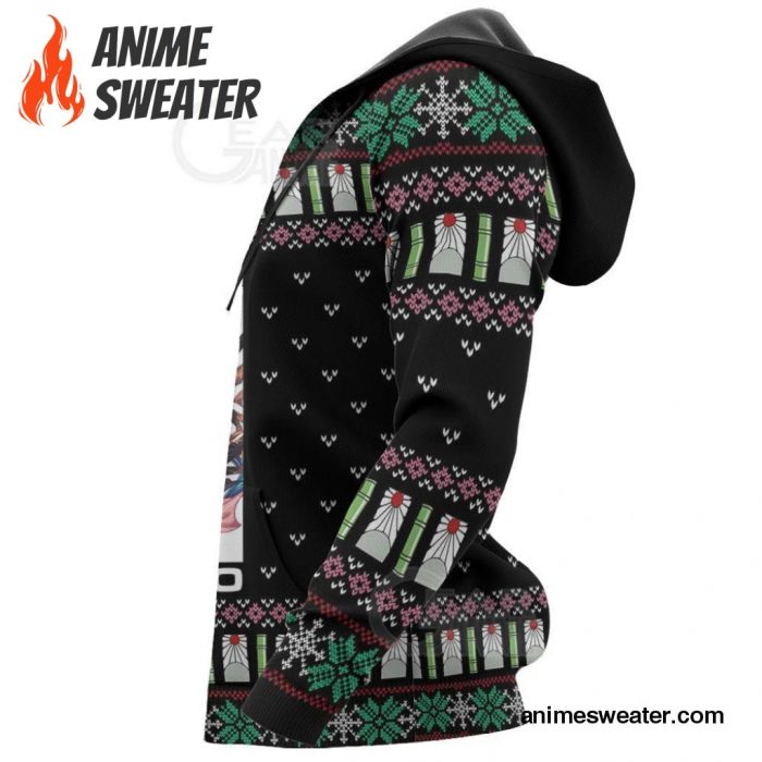 Tanjiro And Nezuko Ugly Sweater Christmas Demon Slayer Anime Gift VA10