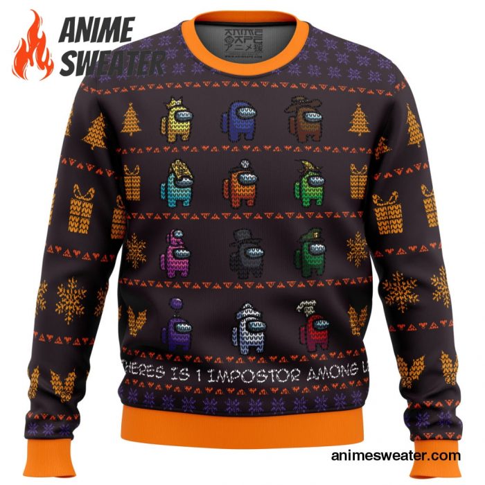 There Is One Impostor Among Us Ugly Christmas Sweater