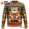 Time for a Beer Ugly Christmas Sweater