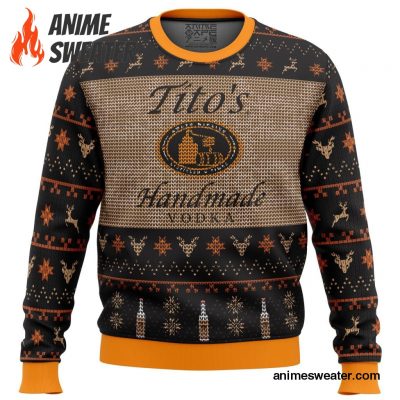 Tito's Vodka Ugly Christmas Sweater