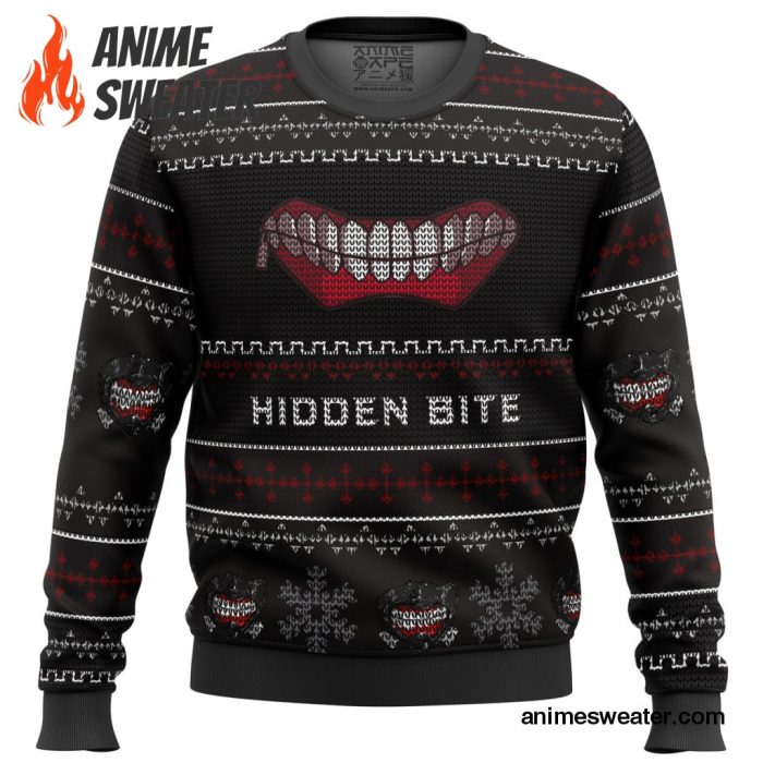 Hidden Bite Tokyo Ghoul Ugly Christmas Sweater