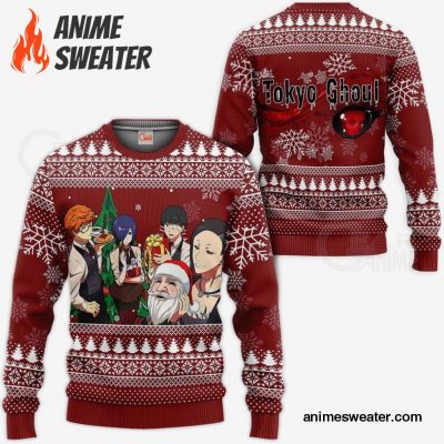 Tokyo Ghoul Ugly Christmas Sweater Anime Xmas Gift Idea VA11